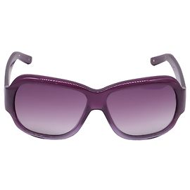 Miu Miu eckige Sonnenbrille mit violettem Acetat