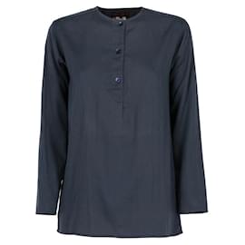 Chemisier en coton Kenzo avec dos plissé - Yves Saint Laurent
