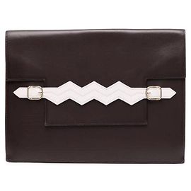 Borsa piatta con tracolla Zigzag Hermès