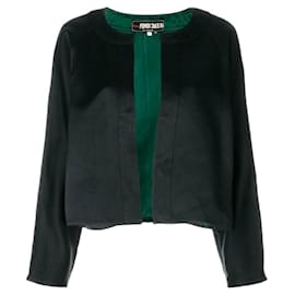 Fendi Seidenjacke mit offenem Frontdesign