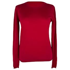 Miu Miu Pullover aus rotem Kaschmir