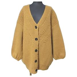 Autre Marque COEL Strickjacke aus Wolle mit grobem Strick
