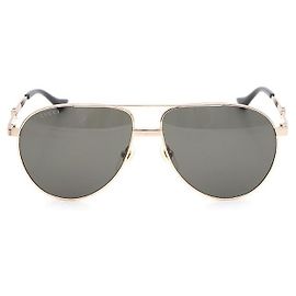Gucci Gafas de sol aviador en metal dorado