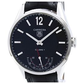 TAG HEUER Carrera Vintage Calibre 01 Aço Relógio Masculino WV3010