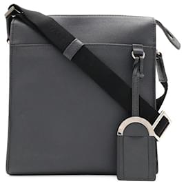 Borsa Messenger e a Spalla in Pelle Grigia Bvlgari - Bulgari