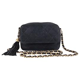 Chanel Vintage Camera Bag Suede