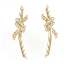 Orecchini Tiffany Knot in oro rosa - Tiffany & Co