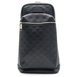 Borsa a tracolla Gucci Guccissima