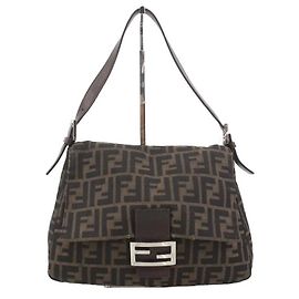 Borsa Fendi Zucca Marrone