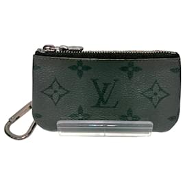 Louis Vuitton Monogram Eclipse Pochette Clé Wallet/Coin Case
