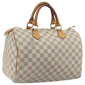 LOUIS VUITTON Borsa Damier Azur Speedy 30 N41533 LV Auth 194067