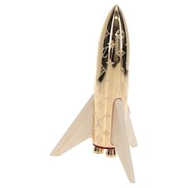 LOUIS VUITTON Portacarte Rocket in Metallo Monogram Oro GI0794 LV Auth 167456SM - Louis Vuitton