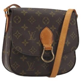LOUIS VUITTON Sac à bandoulière Monogram Saint Cloud MM M51243 LV Auth 194210