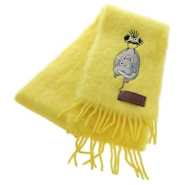 LOEWE x Studio Ghibli Spirited Away Boh Mouse Fly Bird Scarf Auth 167476SM - Loewe
