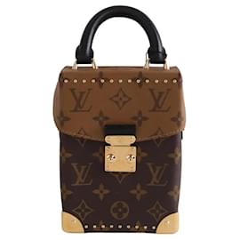 Louis Vuitton Camera Box Borsa a tracolla marrone pelle