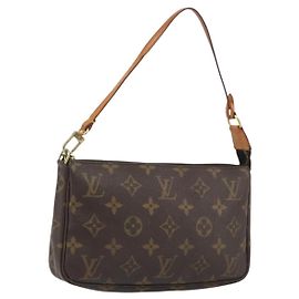LOUIS VUITTON Monogram Pochette Accessoires Cartera M51980 LV Auth BA14229