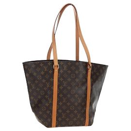 LOUIS VUITTON Monogram Sac Shopping Tote Bag M51108 LV Auth am12086V