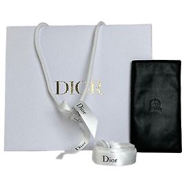 Portafoglio lungo in pelle vintage Dior Nero Oro