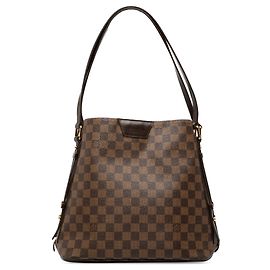 Borsa Tote Louis Vuitton Damier Ebene Rivington marrone