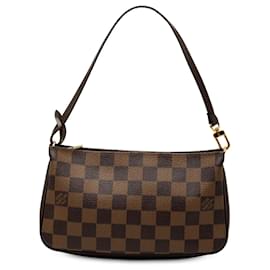 Borsa a tracolla Louis Vuitton Damier Ebene Navona marrone