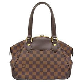Borsa Louis Vuitton Damier Ebene Verona PM Marrone