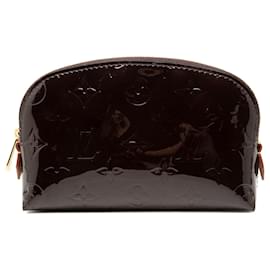 Pochette cosmetici Louis Vuitton Monogram Vernis viola
