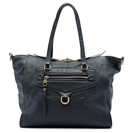 Borsa Louis Vuitton Monogram Empreinte Lumineuse PM blu