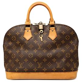 Borsa a mano Louis Vuitton Monogram Alma PM Marrone