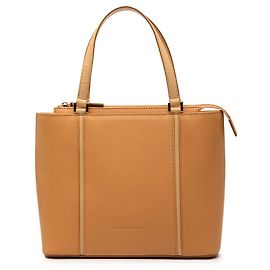 Brauner Burberry Leder-Tote