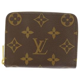 Monedero Louis Vuitton Monogram Zippy marrón