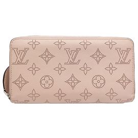 Louis Vuitton Monogram Mahina Zippy Long Wallet Rosa