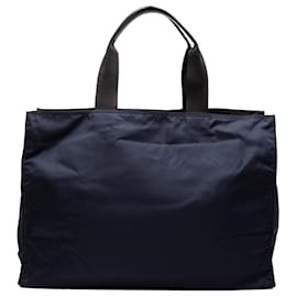 Tote Prada Tessuto blu
