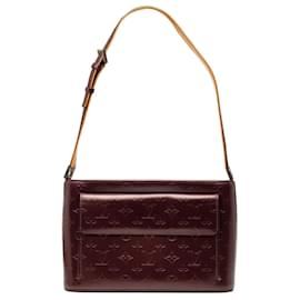Louis Vuitton Monogram Mat Alston Schultertasche rot