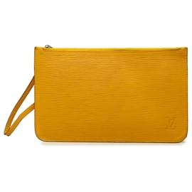Pouch Louis Vuitton Epi Neverfull Giallo