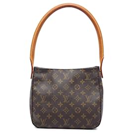 Brown Louis Vuitton Monogram Looping MM Shoulder Bag