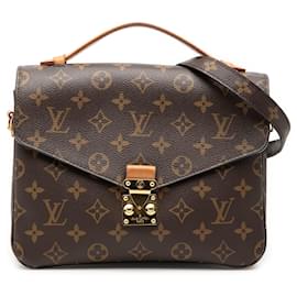 Borsa Louis Vuitton Monogram Pochette Metis marrone