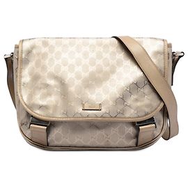Borsa a tracolla Gucci GG Imprime Oro