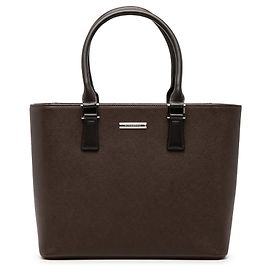 Tote in pelle marrone Burberry