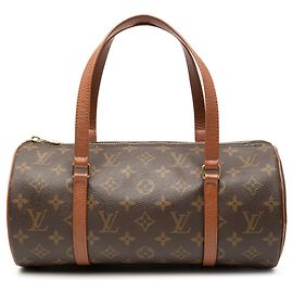 Borsa a mano Louis Vuitton Monogram Papillon 30 Marrone