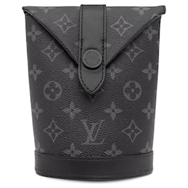 Borsa a tracolla Louis Vuitton Monogram Eclipse nera