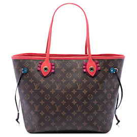 Borsa Tote Louis Vuitton Monogram Totem Neo Neverfull MM marrone