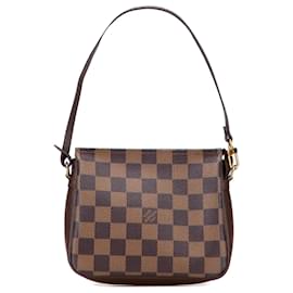 Pochette Trousse Louis Vuitton Damier Ebene Marrone