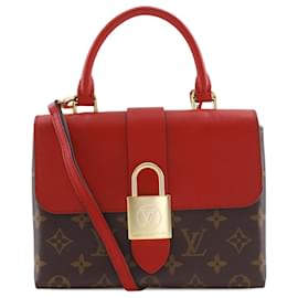 Borsa Louis Vuitton Monogram Locky BB rossa