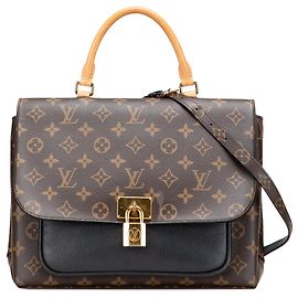 Sac Marignan en monogramme Louis Vuitton marron