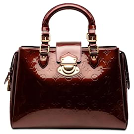 Borsa Louis Vuitton Monogram Vernis Melrose Avenue rossa