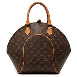 Borsa Louis Vuitton Monogram Ellipse MM Marrone