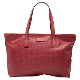 Tote Gucci Medium GG Imprimé Rosso