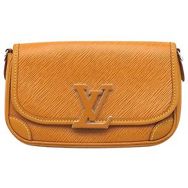 Tan Louis Vuitton Epi Buci Crossbody Bag