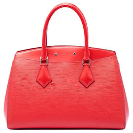 Borsa Louis Vuitton Epi Soufflot MM Rossa