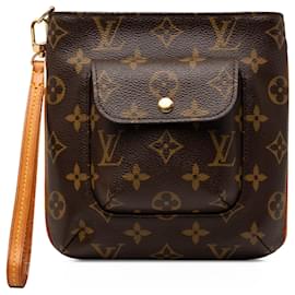 Borsa a pochette Partition Louis Vuitton Monogram marrone